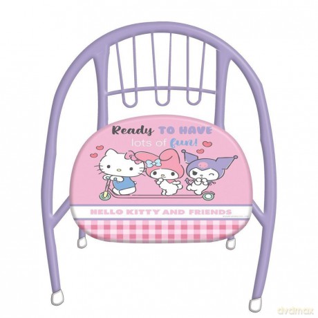 Krzesełko dziecięce metalowe Hello Kitty