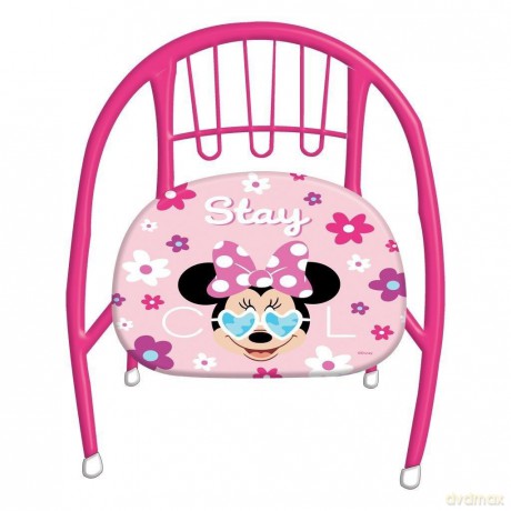 Krzesełko dziecięce metalowe Minnie