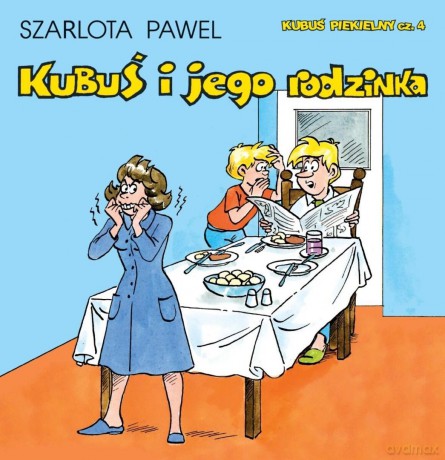 Kubuś Piekielny (Tom 4) Kubuś i jego rodzinka - Paweł Szarlota [KOMIKS]