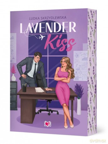 Lavender Kiss (barwione brzegi) - Ludka Skrzydlewska [KSIĄŻKA]