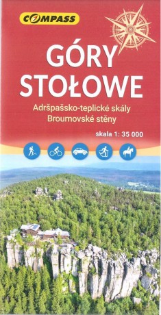 Mapa turystyczna - Góry Stołowe 1:35 000