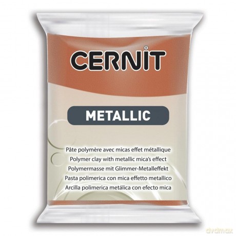 Modelina metaliczna brązowa 56g