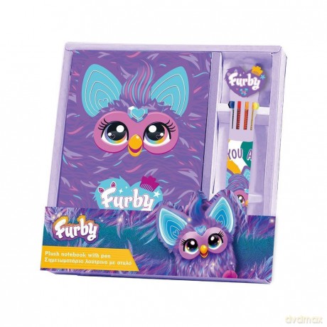 Pamiętnik Pluszowy z Długopisem Furby