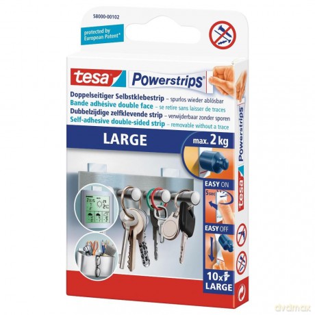 Plastry samoprzylepne PowerStrips 10szt