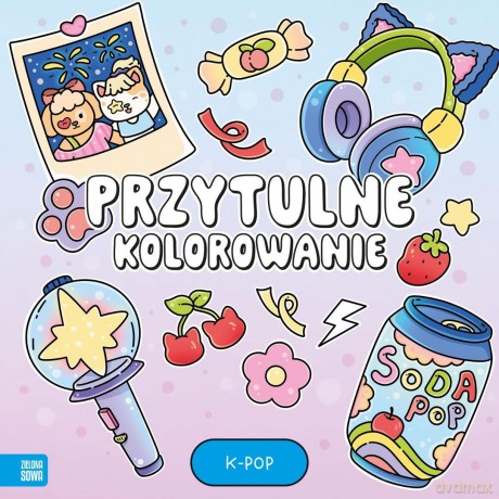 Przytulne kolorowanie. K-pop - Katsiaryna Hryk [KSIĄŻKA]