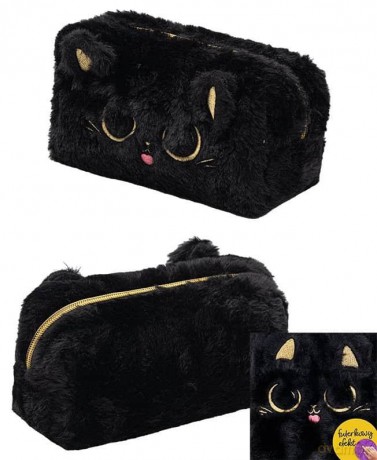 Saszetka Fluffy Kitty Black