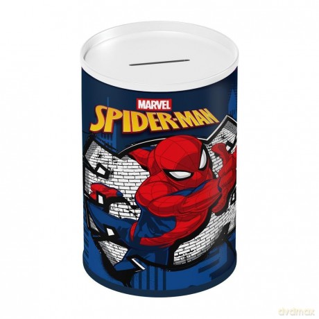 Skarbonka metalowa Spiderman 10x15 cm
