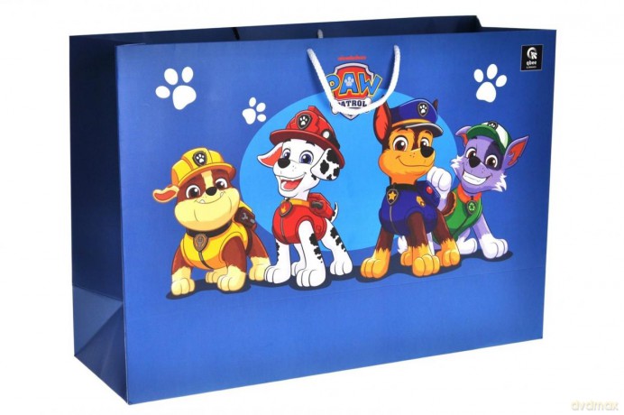 Torba papierowa XL Psi Patrol 50x35x17 cm