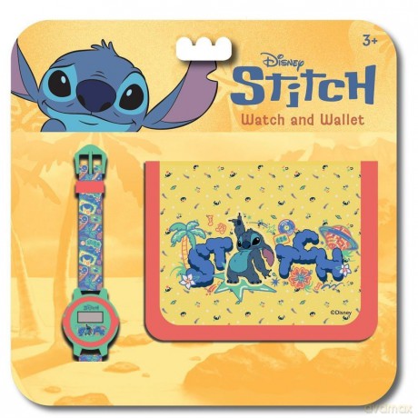 Zestaw prezentowy - portfel i zegarek Lilo&Stitch