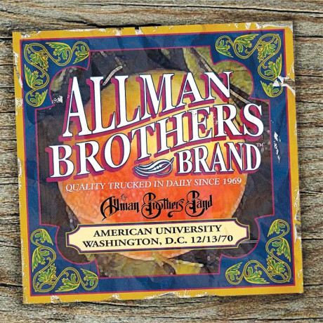 The Allman Brothers Band: American University 12-13-70 [CD]