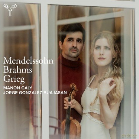 Mendelssohn Brahms Grieg: Violin Sonatas Galy Buajasan [CD]