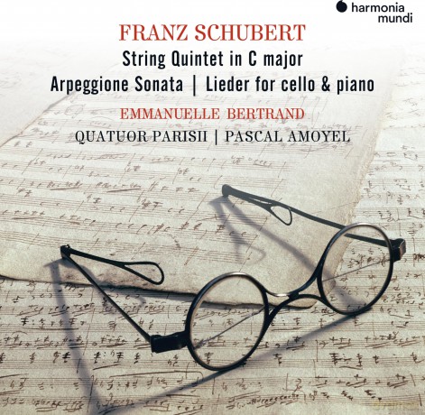 Schubert: String Quintet Arpeggione Sonata Bertrand Amoyel Quatuor Parisi [2CD]