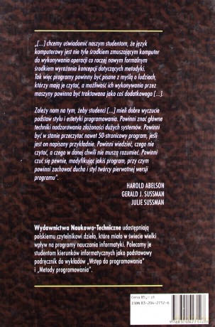 Struktura i interpretacja programów komputerów [KSIĄŻKA]