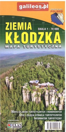 Mapa turystyczna - Ziemia Kłodzka 1:70 000