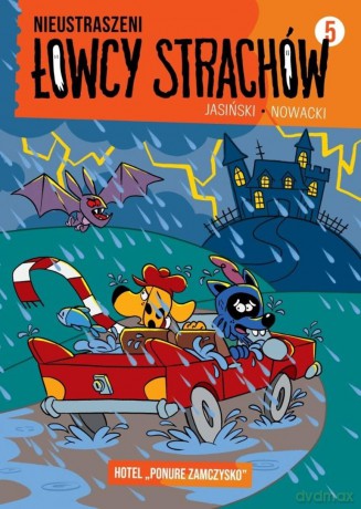 Nieustraszeni Łowcy Strachów (Tom 5) Hotel Ponure - Maciej Jasiński, Piotr Nowacki [KOMIKS]