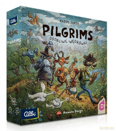 Pilgrims. Osobliwe wędrówki [GRA PLANSZOWA]