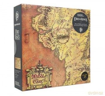Puzzle 1000 The Lord of the Rings Map