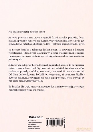 Rita. Święta od spraw beznadziejnych i apaszka - Joanna Prus [KSIĄŻKA]