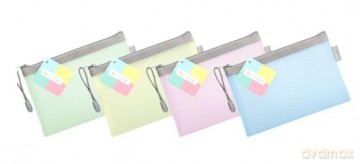 Saszetka na zamek A6 EVA pastel mix (10szt)