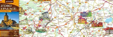 Zamki i pałace Dolnego Śląska 1:250 000