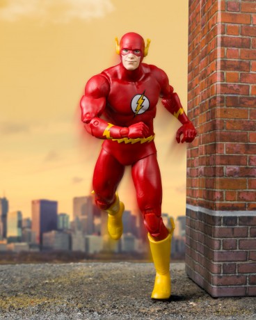 The Flash Barry Allen (The Flash #123) DC Direct Page Punchers Figurka 18 cm