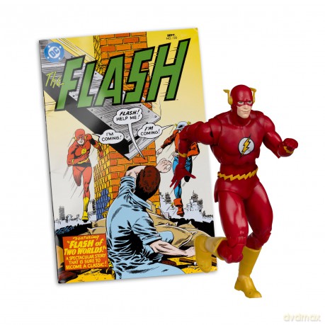 The Flash Barry Allen (The Flash #123) DC Direct Page Punchers Figurka 18 cm