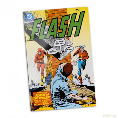 The Flash Barry Allen (The Flash #123) DC Direct Page Punchers Figurka 18 cm