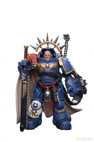 Warhammer 40k Action Figure 1/18 Ultramarines Captain in Gravis Armour 12 cm