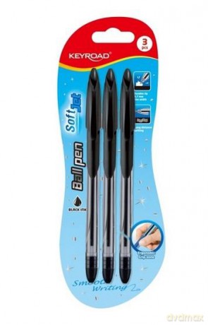 Długopis Ball Pen Soft Jet 0,7mm 3szt