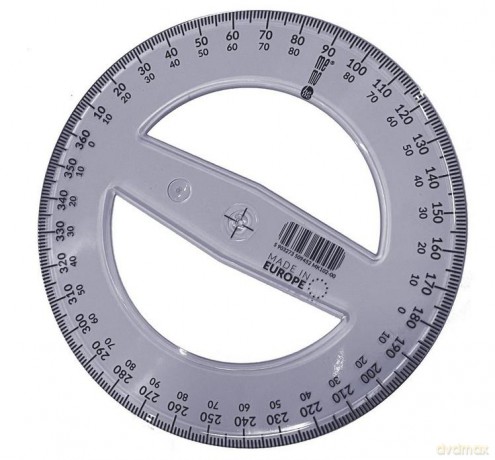 Kątomierz 360 stopni 12cm MemoBe by Pratel