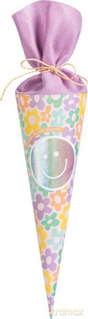 Rożek tyta pierwszoklasisty Happy Hippie 35cm