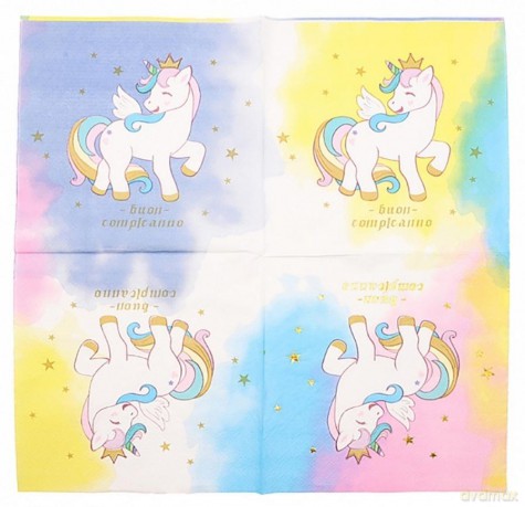 Serwetki papierowe Unicorn 10szt