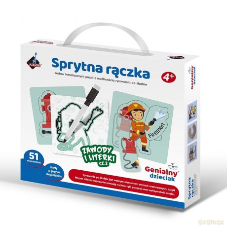 Sprytna rączka - zawody i literki 51el