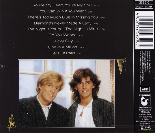 Modern Talking: The First Album [CD]