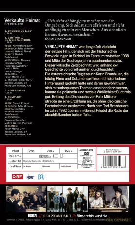#287: Verkaufte Heimat Teil 1-4 (Karin Brandauer/Gernot Friedel) [3DVD]