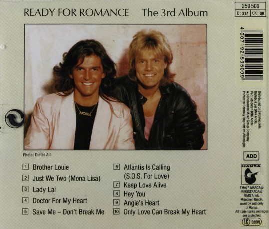 Modern Talking: Ready For Romance [CD]