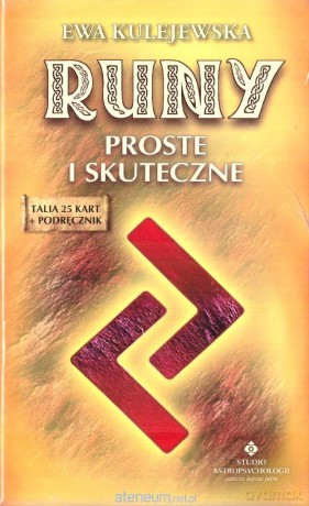 Runy proste i skuteczne 25 kart + podręcznik - Ewa Kulejewska