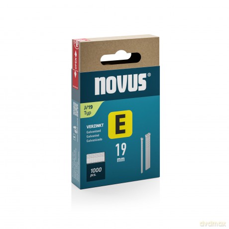 Novus: 1.000 novus Tackerklammern Ngel 19 mm