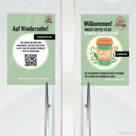 Avery Zweckform: 10 AVERY Zweckform Hinterglasaufkleber L