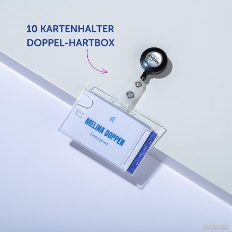 Avery Zweckform: 10 AVERY Zweckform Namensschilder mit Cl