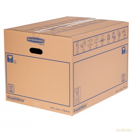 Bankers Box: 10 Bankers Box Umzugskartons SmoothMove