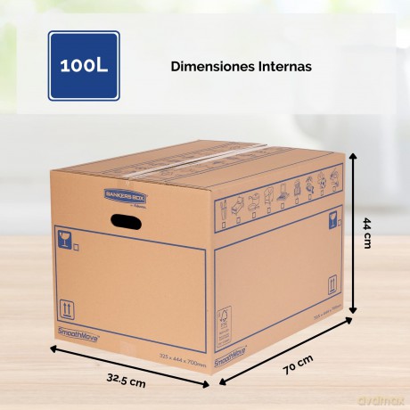 Bankers Box: 10 Bankers Box Umzugskartons SmoothMove