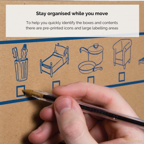 Bankers Box: 10 Bankers Box Umzugskartons SmoothMove