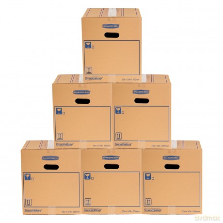 Bankers Box: 10 Bankers Box Umzugskartons SmoothMove