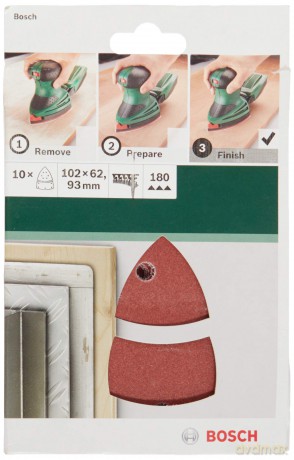 Bosch: 10 BOSCH Schleifbltter 180