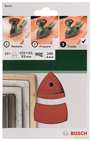 Bosch: 10 BOSCH Schleifbltter 240