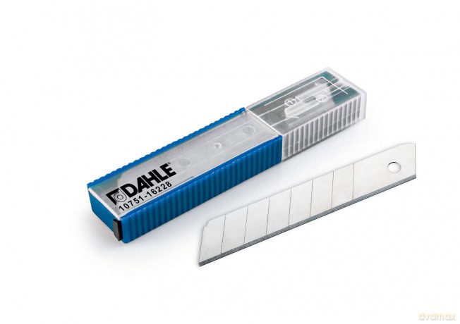 Dahle: 10 DAHLE Cuttermesser-Klingen silber 18,