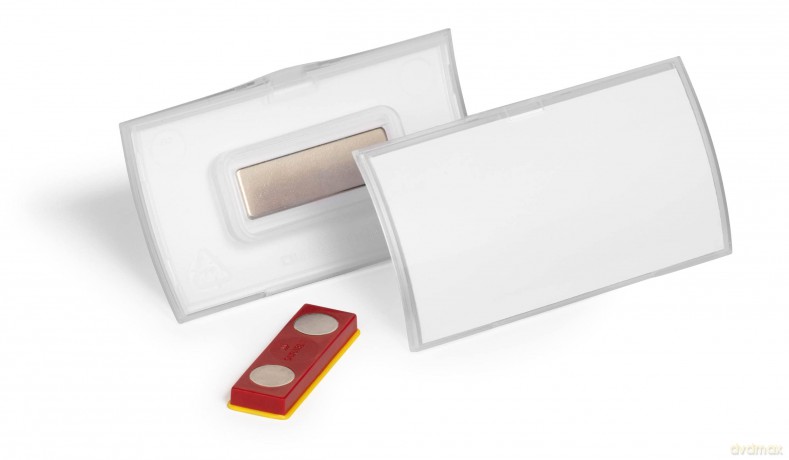 Durable: 10 DURABLE CLICK FOLD Namensschilder mit
