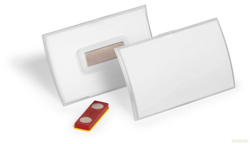 Durable: 10 DURABLE CLICK FOLD Namensschilder mit