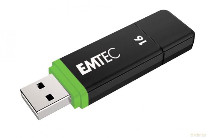 10 EMTEC USB-Sticks Flash Drives rot, ge